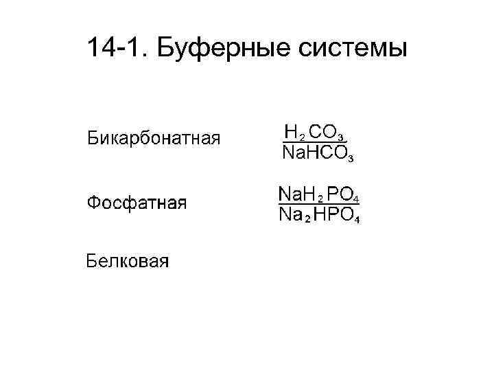 14 -1. Буферные системы 