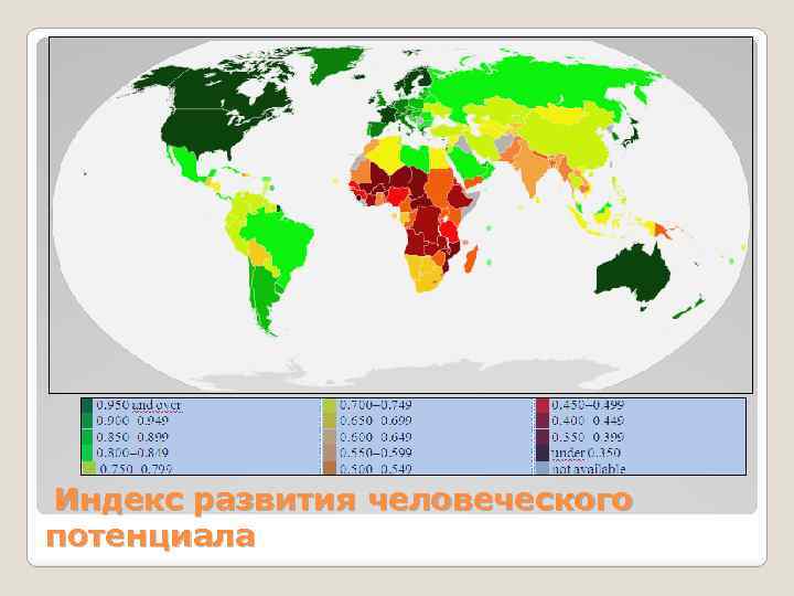 Индекс развития человеческого потенциала 