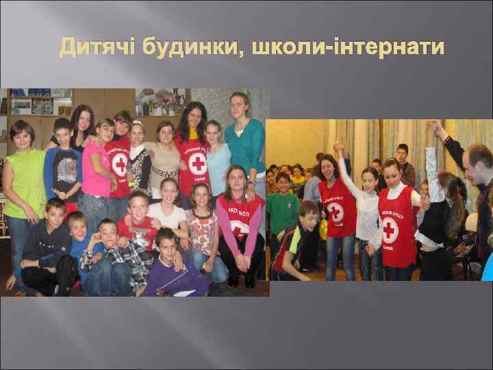 Дитячі будинки, школи-інтернати 