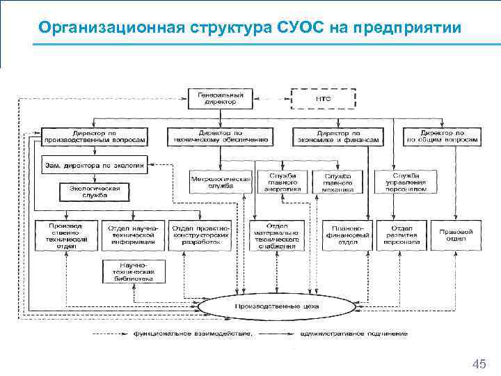 Система управления охраны окружающей среды на предприятии образец