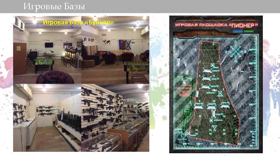 Игровые Базы Игровая База «Бункер» 