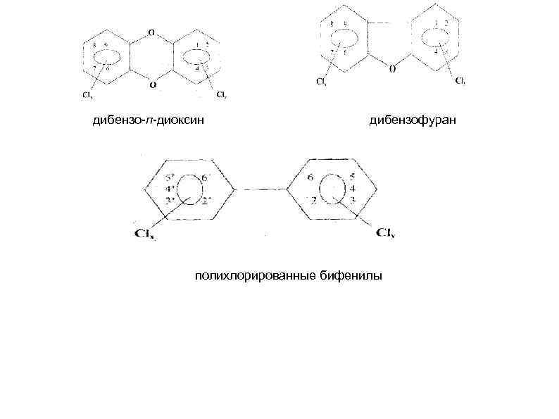 дибензо п диоксин дибензофуран полихлорированные бифенилы 
