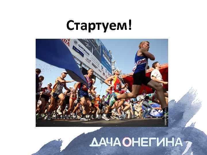Стартуем! 