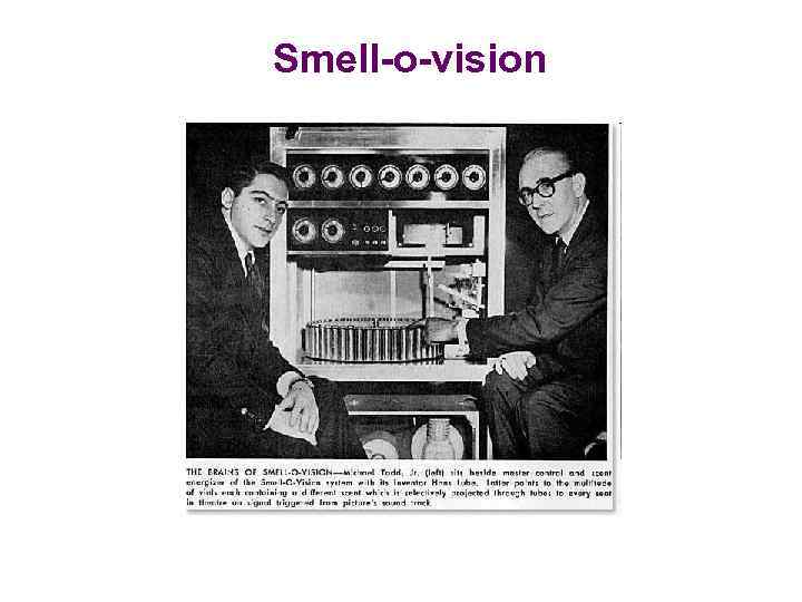 Smell-o-vision 