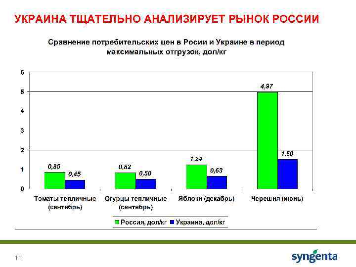 УКРАИНА ТЩАТЕЛЬНО АНАЛИЗИРУЕТ РЫНОК РОССИИ 11 