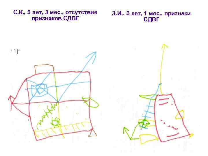 С. К. , 5 лет, 3 мес. , отсутствие признаков СДВГ З. И. ,
