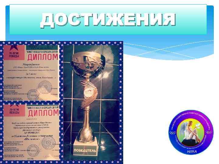 ДОСТИЖЕНИЯ 