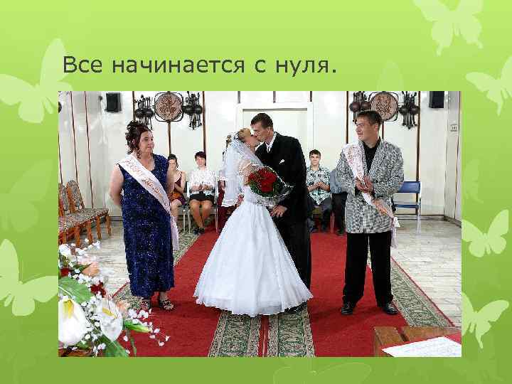 Все начинается с нуля. 