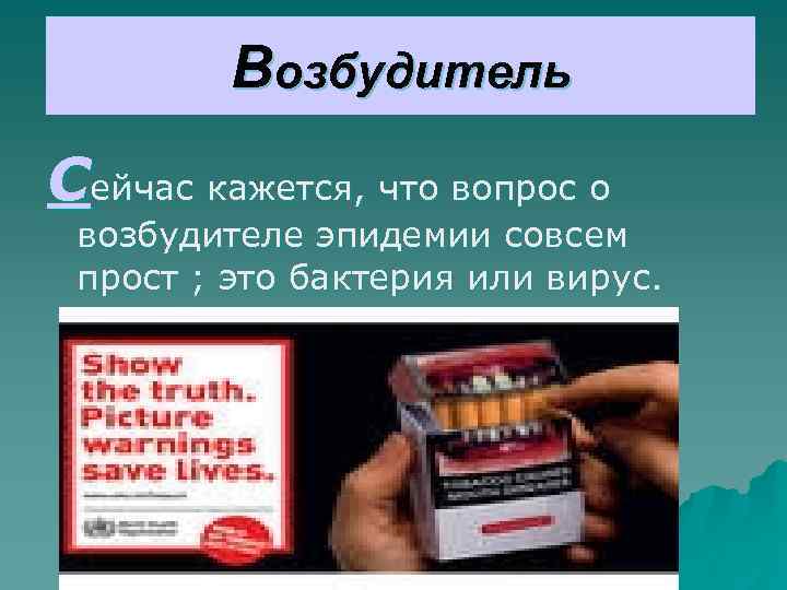 Возбудитель Сейчас кажется, что вопрос о возбудителе эпидемии совсем прост ; это бактерия или