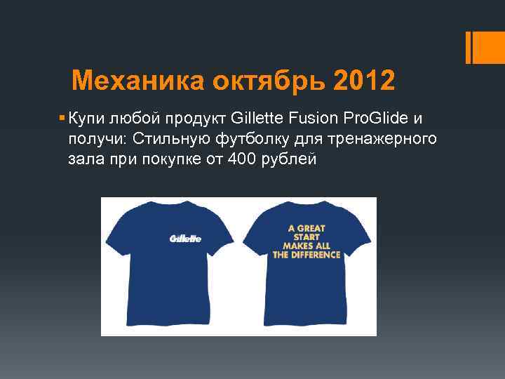 Механика октябрь 2012 § Купи любой продукт Gillette Fusion Pro. Glide и получи: Стильную