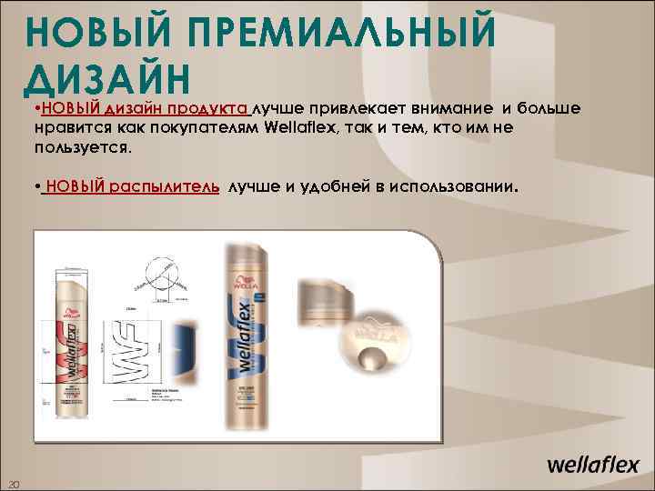 НОВЫЙ ПРЕМИАЛЬНЫЙ ДИЗАЙН • НОВЫЙ дизайн продукта лучше привлекает внимание и больше нравится как