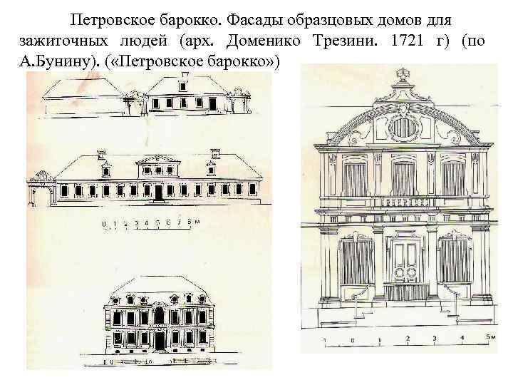 Образцовые проекты трезини