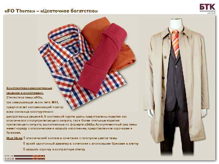  «FO Theme» – «Цветочное богатство» Конструктивно-декоративные решения и ассортимент. Стилистика темы «FO» ,