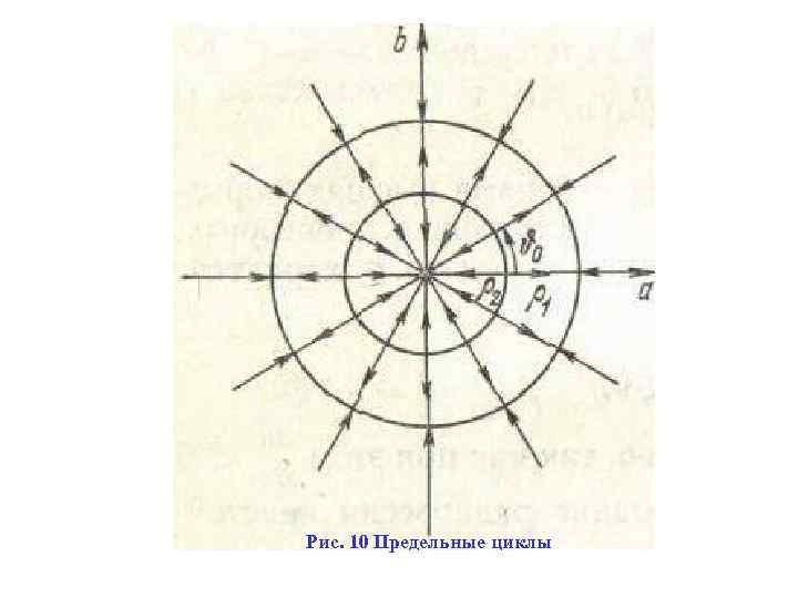 Рис. 10 Предельные циклы 