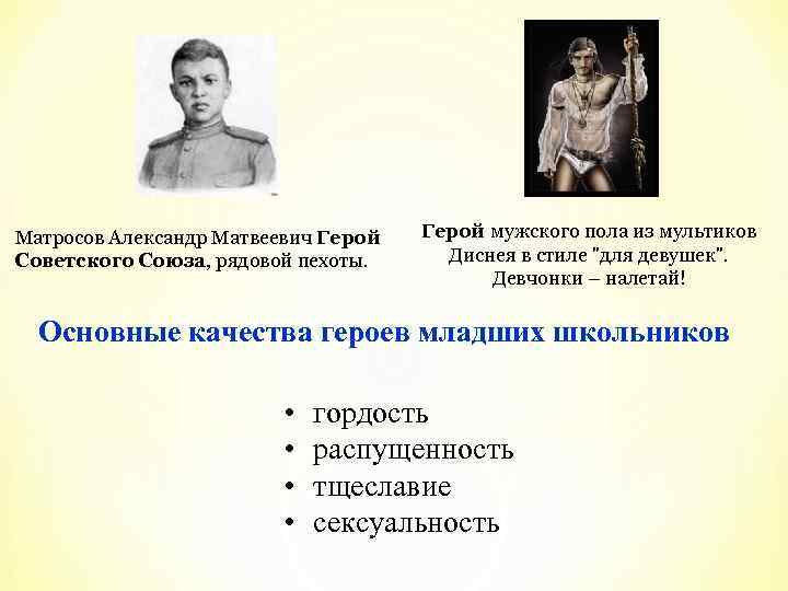  Матросов Александр Матвеевич Герой Советского Союза, рядовой пехоты. Герой мужского пола из мультиков