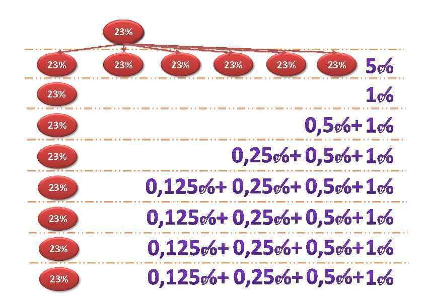 23% 23% 23% ДИРЕКТОРСКИЕ БОНУСЫ 23% 23% 