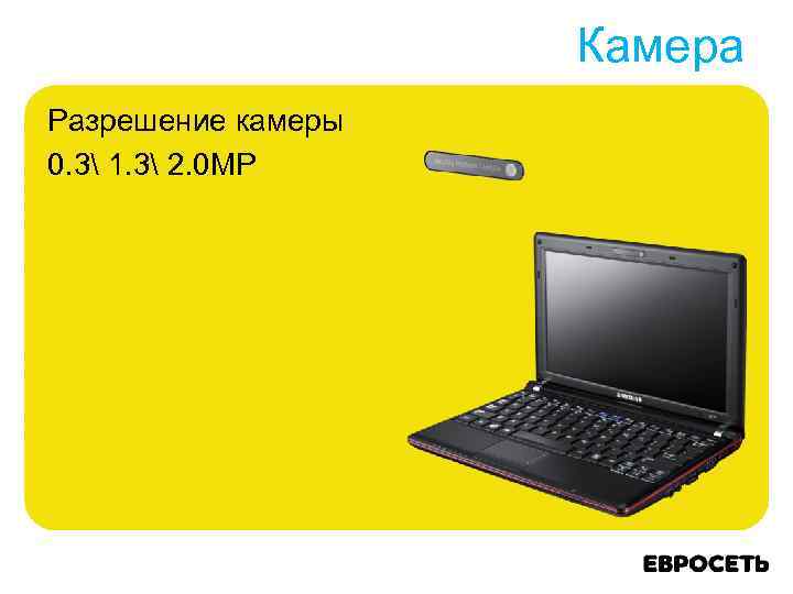 Камера Разрешение камеры 0. 3 1. 3 2. 0 MP 