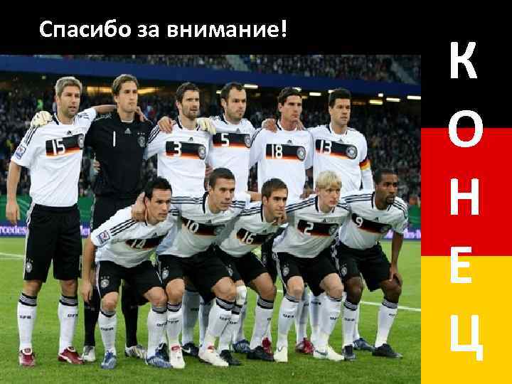 Спасибо за внимание! К О Н Е Ц 