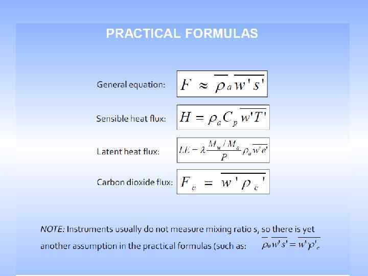 WIND AIR FLOW IN ECOSYSTEM • Air flow can be imagined as a horizontal