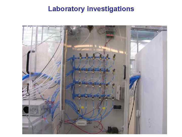 Laboratory investigations 