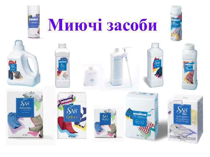 Миючі засоби 