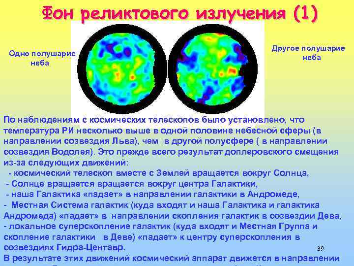 Проект реликтовое излучение