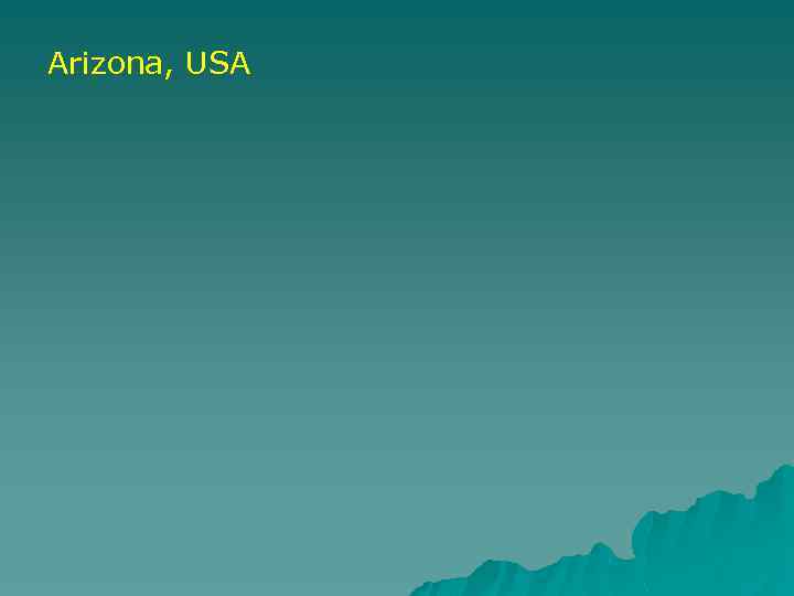 Arizona, USA 