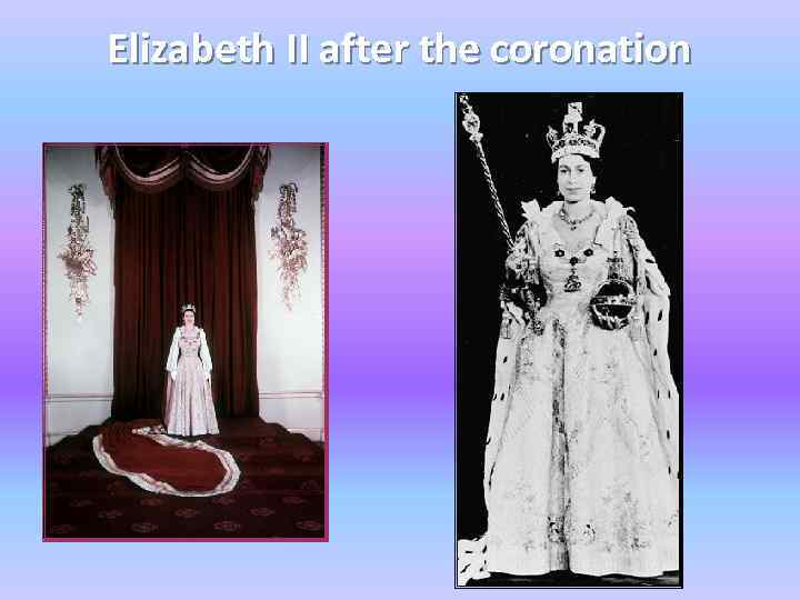 Elizabeth II after the coronation 