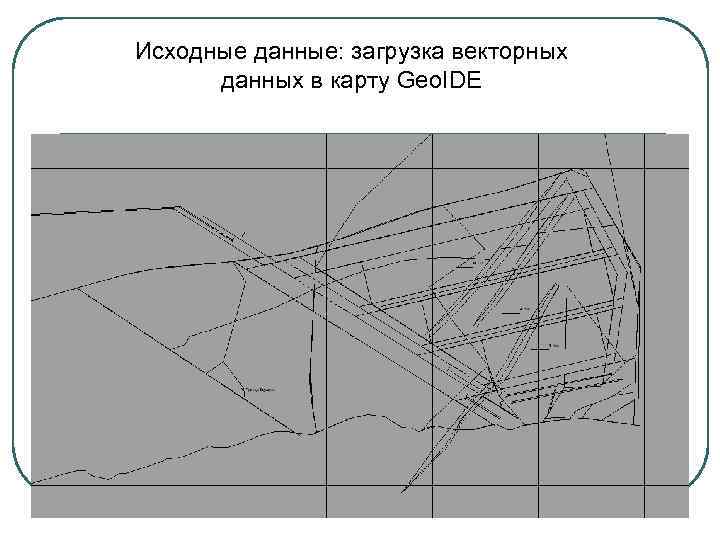 Исходные данные: загрузка векторных данных в карту Geo. IDE 