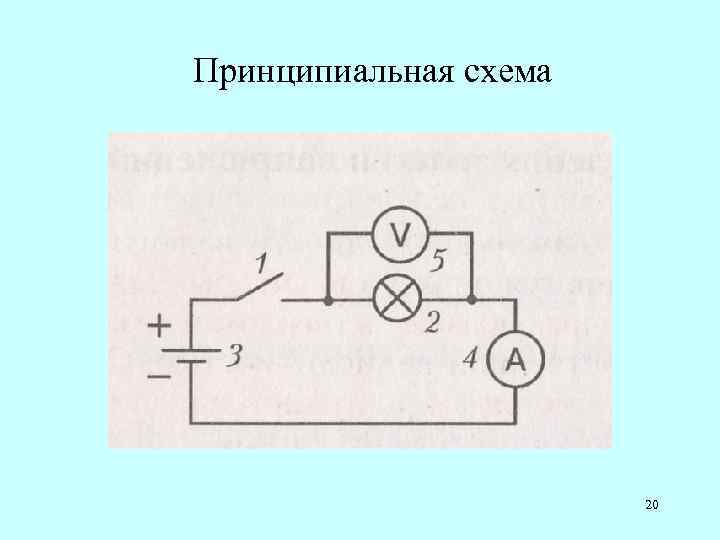Принципиальная схема 20 