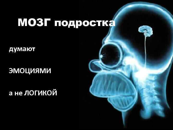 МОЗГ подростка думают ЭМОЦИЯМИ а не ЛОГИКОЙ 