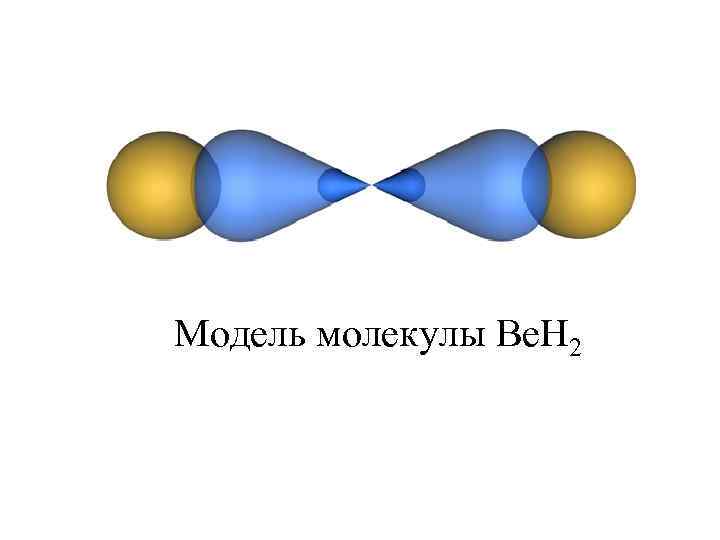 Модель молекулы Be. H 2 