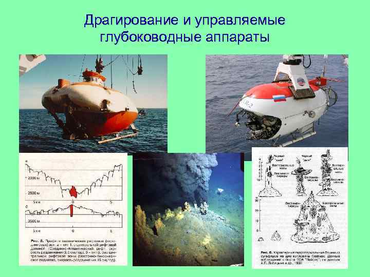 Драгирование и управляемые глубоководные аппараты 