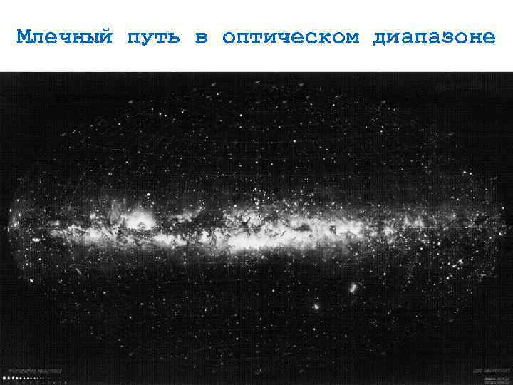 Млечный путь в оптическом диапазоне 