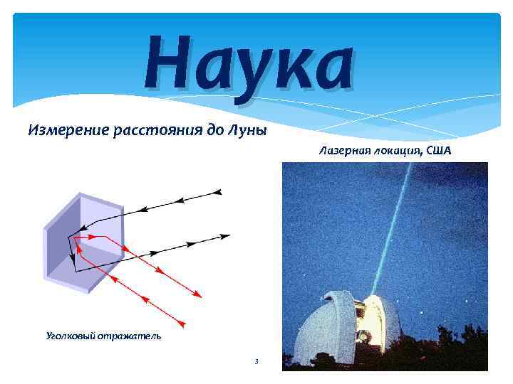 Научное измерение. Измерение расстояния до Луны лазером. Лазерная локация Луны. Формула лазерной локации в астрономии. Метод лазерной локации в астрономии формула.