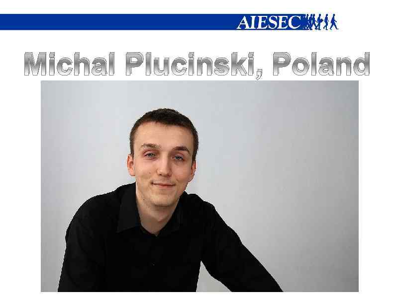 Michal Plucinski, Poland 