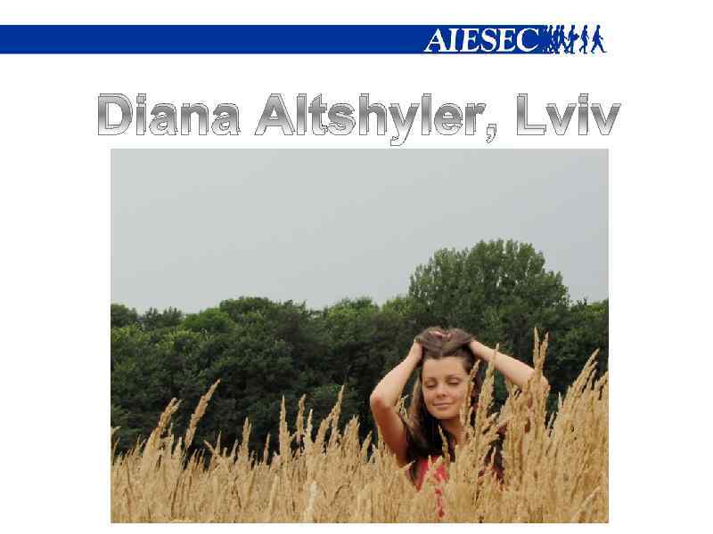 Diana Altshyler, Lviv 