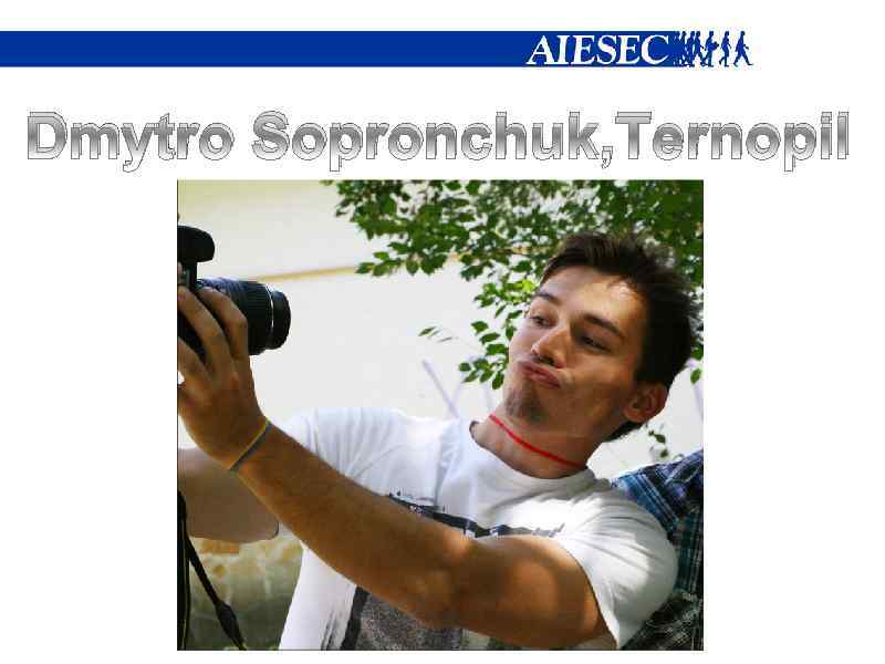 Dmytro Sopronchuk, Ternopil 