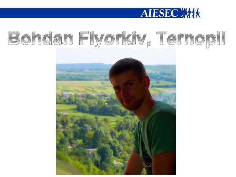 Bohdan Flyorkiv, Ternopil 