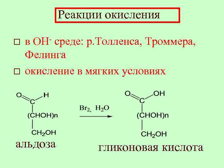 Реакция троммера с глюкозой