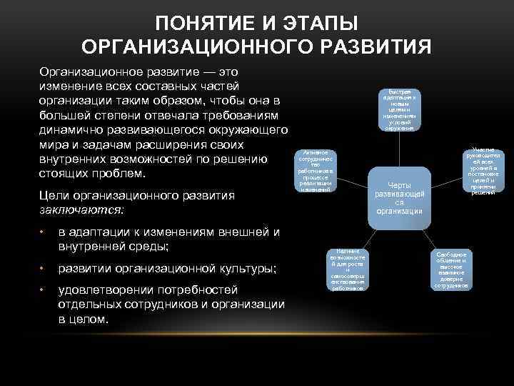 Понятие организационная