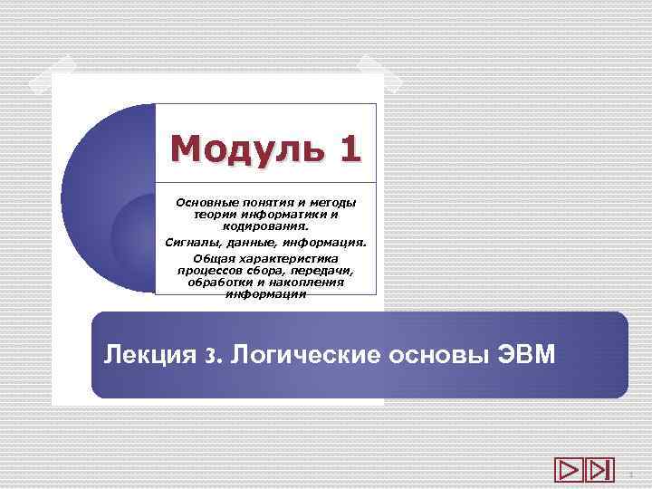 Модуль 1 Основные понятия и методы теории информатики и кодирования. Сигналы, данные, информация. Общая