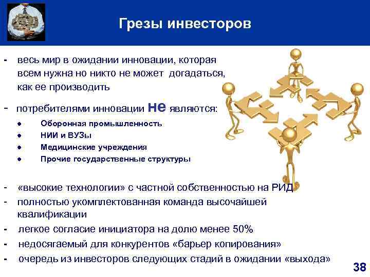 Грезы инвесторов весь мир в ожидании инновации, которая всем нужна но никто не может