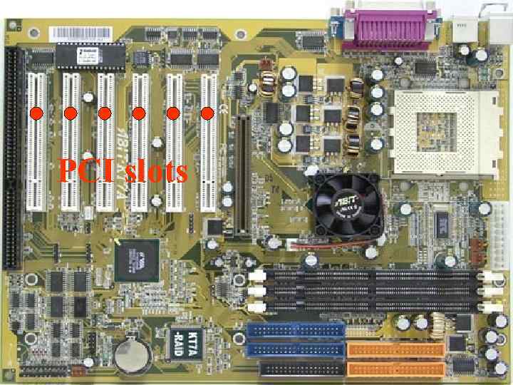 PCI slots 