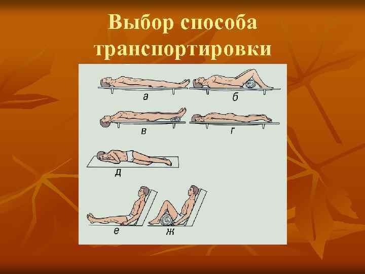 Выбор способа транспортировки 