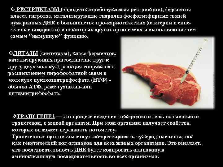 v РЕСТРИКТАЗЫ (эндодезоксирибонуклеазы рестрикции), ферменты класса гидролаз, катализирующие гидролиз фосфодиэфирных связей чужеродных ДНК в