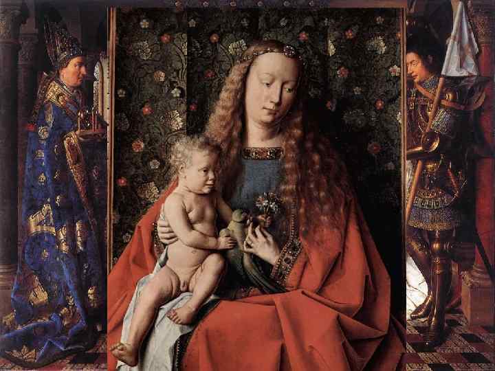 Мадонна каноника ван дер Пале (1434 -36), Городской музей, Брюгге. 