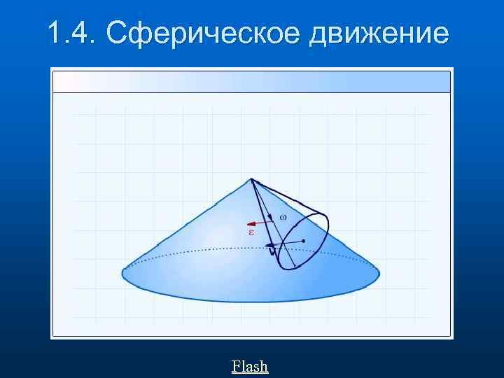 1. 4. Сферическое движение Flash 