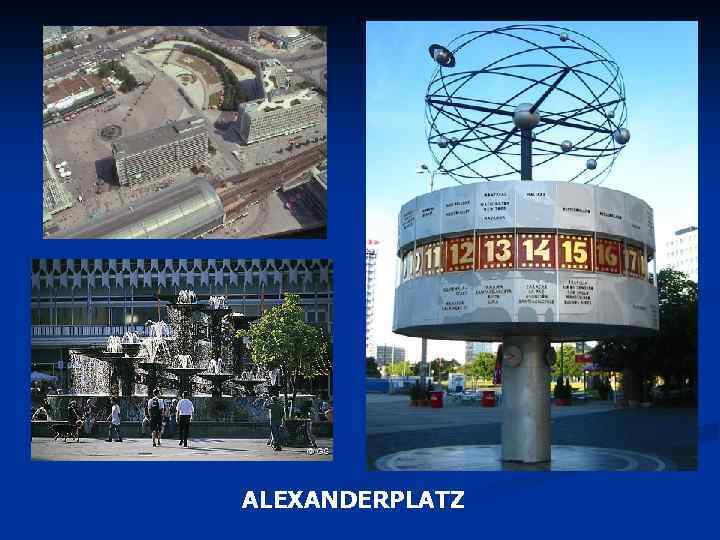 ALEXANDERPLATZ 