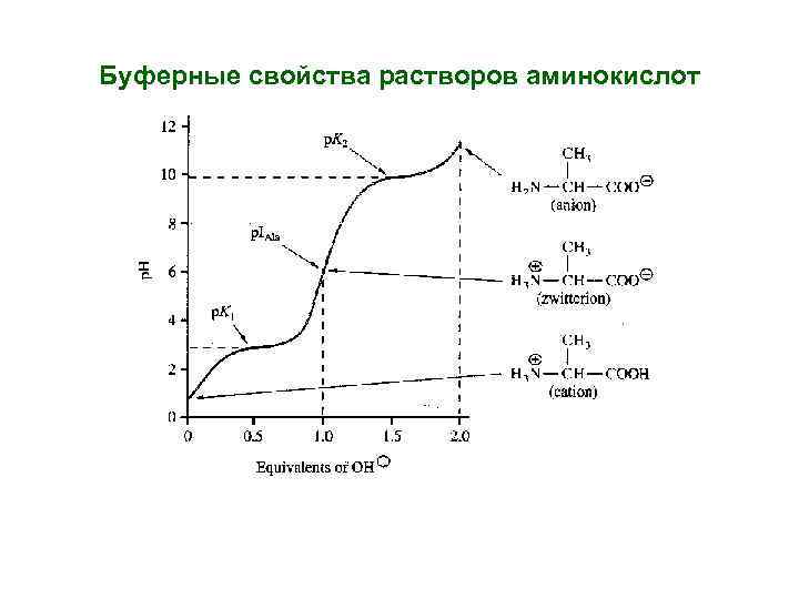 Буферные свойства растворов аминокислот 